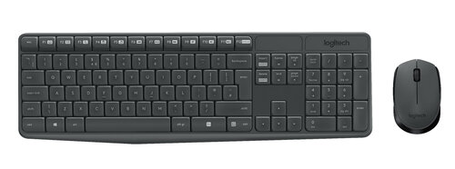 Περισσότερες πληροφορίες για "Logitech MK235 (Γκρι/RF Wireless)"