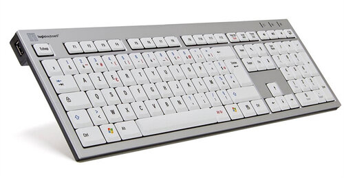 Περισσότερες πληροφορίες για "Logickeyboard SKB-AJPU-FR (Αργύλιο, Άσπρο/USB)"