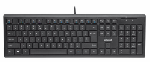 Περισσότερες πληροφορίες για "Trust Nola Multimedia Keyboard HU (Μαύρο/USB)"