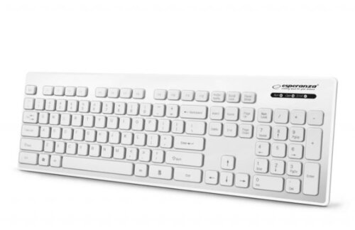 Περισσότερες πληροφορίες για "Esperanza EK130W (Άσπρο/USB)"