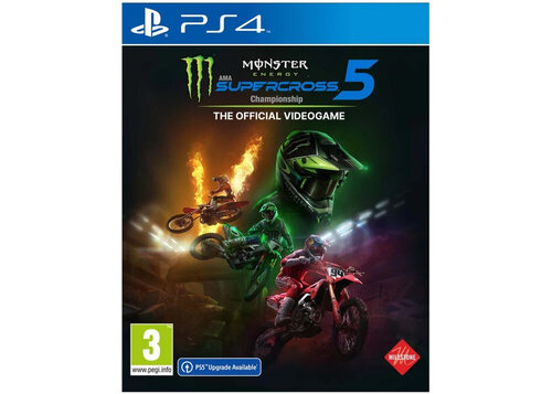 Περισσότερες πληροφορίες για "Milestone Monster Energy Supercross 5 (PlayStation 4)"