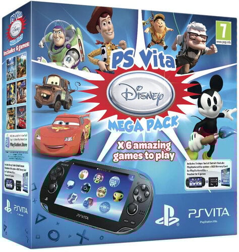 Περισσότερες πληροφορίες για "Sony PlayStation Vita 3G/Wifi + 8GB Disney Mega pack"