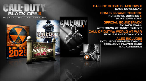 Περισσότερες πληροφορίες για "Activision Call of Duty: Black Ops II Digital Deluxe Edition (PC)"