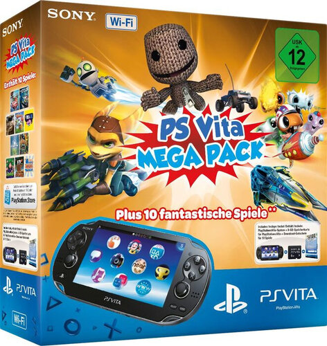 Περισσότερες πληροφορίες για "Sony PlayStation Vita Wi-Fi + Mega Pack"