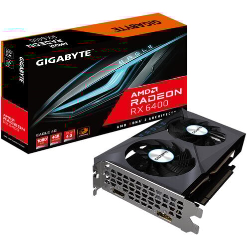 Περισσότερες πληροφορίες για "Gigabyte Radeon RX 6400 EAGLE 4G"