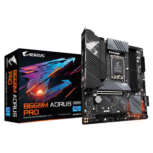 Περισσότερες πληροφορίες για "Gigabyte B660M AORUS PRO"
