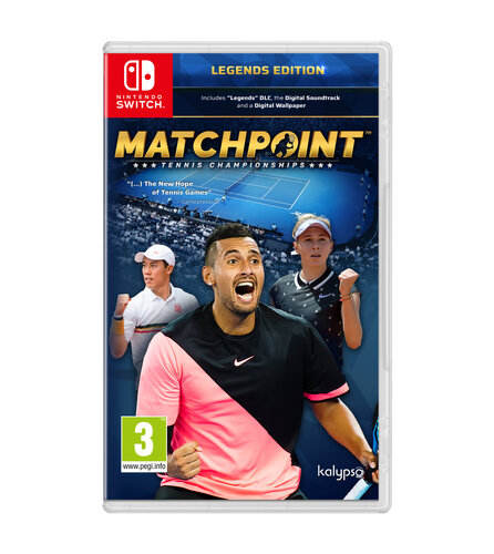 Περισσότερες πληροφορίες για "Deep Silver Matchpoint - Tennis Championships (Nintendo Switch)"