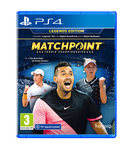 Περισσότερες πληροφορίες για "Matchpoint - Tennis Championships (PlayStation 4)"