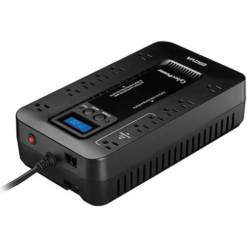 Περισσότερες πληροφορίες για "CyberPower EC850LCD (Line-Interactive/510W)"