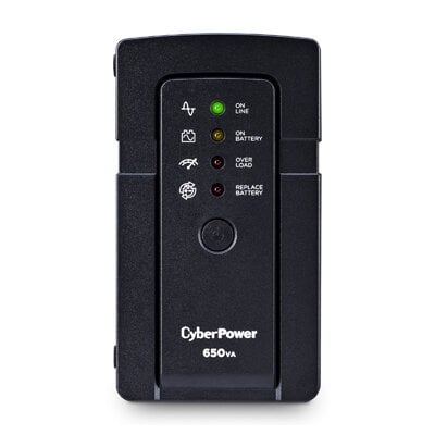 Περισσότερες πληροφορίες για "CyberPower RT650 (Αναμονή (εκτός σύνδεσης)/400W)"