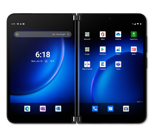 Περισσότερες πληροφορίες για "Microsoft Surface Duo 2 - 128Go Noir Obsidienne"