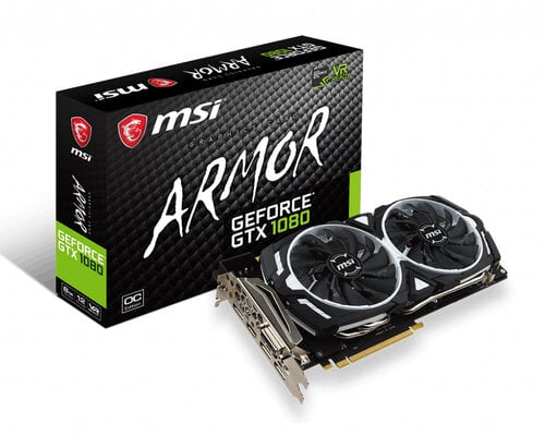 Περισσότερες πληροφορίες για "MSI 1080 ARMOR 8G OC"