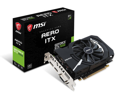 Περισσότερες πληροφορίες για "MSI GTX 1050 AERO ITX 2G OCV1"
