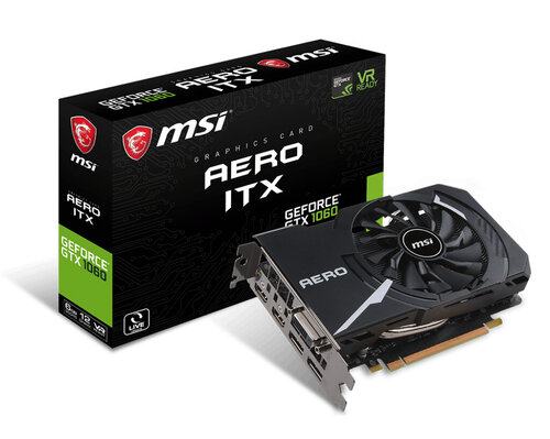 Περισσότερες πληροφορίες για "MSI GTX 1060 AERO ITX 6G"
