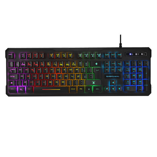 Περισσότερες πληροφορίες για "Mars Gaming MK218PT (Μαύρο/USB/RGB LED)"