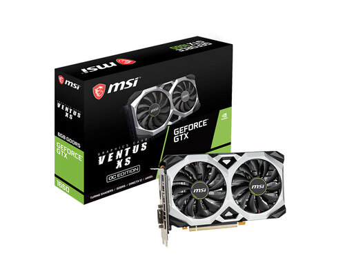 Περισσότερες πληροφορίες για "MSI GTX 1660 VENTUS XS 6G OCV1"