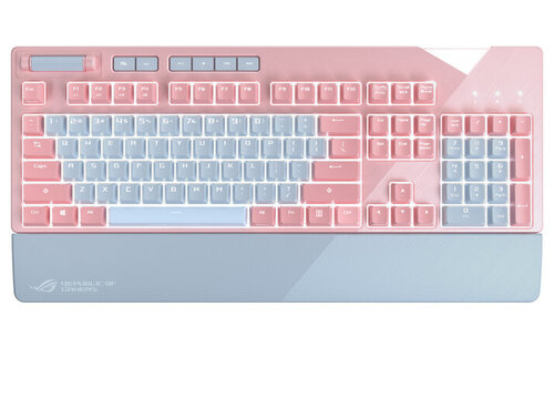 Περισσότερες πληροφορίες για "ASUS ROG Strix Flare PNK LTD RGB (Γκρι/USB/RGB LED)"