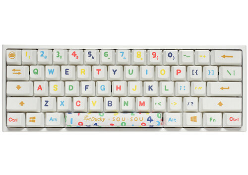 Περισσότερες πληροφορίες για "Ducky One 2 Mini Sou (Άσπρο/USB/RGB LED)"