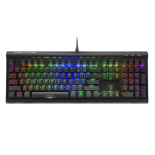 Περισσότερες πληροφορίες για "Sharkoon SKILLER SGK60 (Μαύρο/USB/RGB LED)"