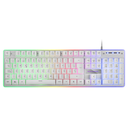 Περισσότερες πληροφορίες για "Mars Gaming MK220W (Άσπρο/USB/RGB LED)"