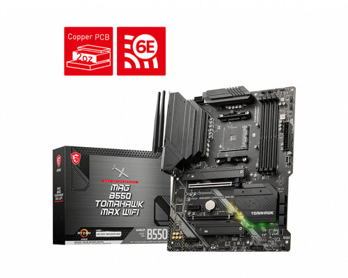 Περισσότερες πληροφορίες για "MSI MAG B550 TOMAHAWK MAX WIFI"