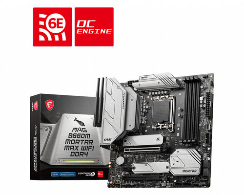 Περισσότερες πληροφορίες για "MSI MAG B660M MORTAR MAX WIFI DDR4"
