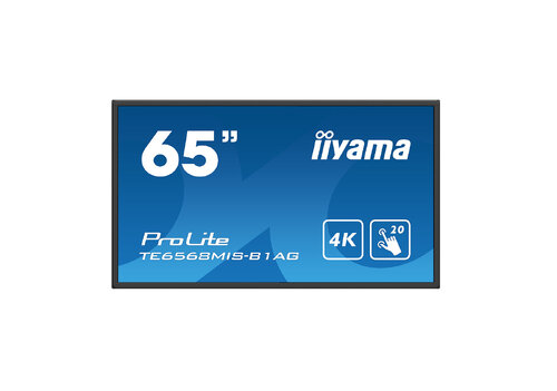 Περισσότερες πληροφορίες για "iiyama ProLite TE6568MIS-B1AG (65"/4K Ultra HD)"