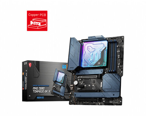 Περισσότερες πληροφορίες για "MSI MAG Z690 TORPEDO EK X"
