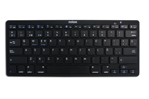 Περισσότερες πληροφορίες για "Nilox NXKB01B (Μαύρο/Bluetooth)"