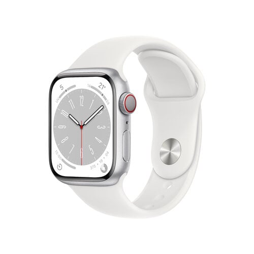 Περισσότερες πληροφορίες για "Apple Watch Series 8 (41mm/Ασημί/Αλουμίνιο)"