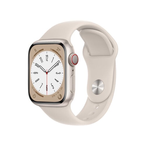 Περισσότερες πληροφορίες για "Apple Watch Series 8 (41mm/Μπεζ/Αλουμίνιο)"