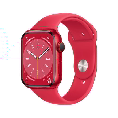 Περισσότερες πληροφορίες για "Apple Watch Series 8 (45mm/Κόκκινο/Αλουμίνιο)"