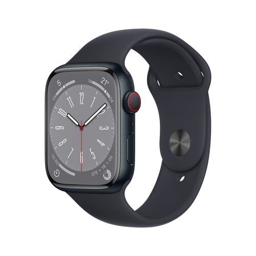 Περισσότερες πληροφορίες για "Apple Watch Series 8 (45mm/Μαύρο/Αλουμίνιο)"