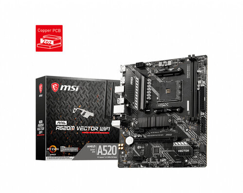 Περισσότερες πληροφορίες για "MSI A520M VECTOR WIFI"