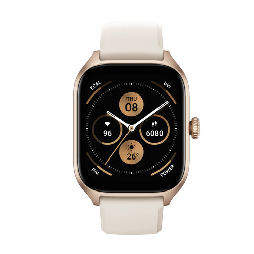Περισσότερες πληροφορίες για "Amazfit GTS 4 (43mm/Λευκό/Αλουμίνιο, Πλαστικό)"