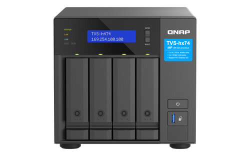 Περισσότερες πληροφορίες για "QNAP TVS-H474"
