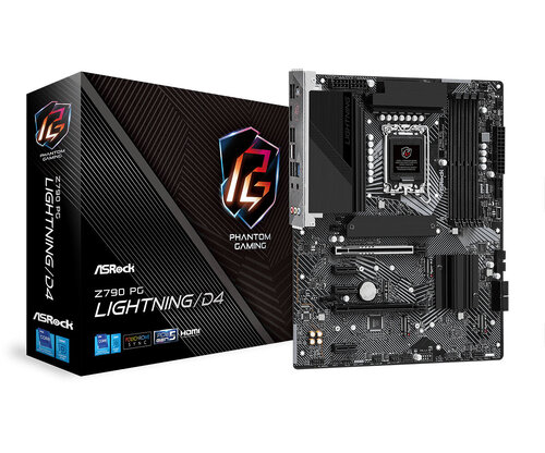 Περισσότερες πληροφορίες για "Asrock Z790 PG Lightning/D4"