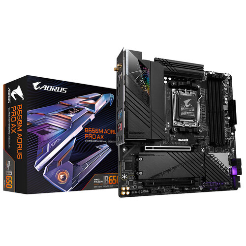 Περισσότερες πληροφορίες για "Gigabyte B650M AORUS PRO AX (REV. 1.0)"