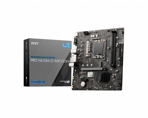 Περισσότερες πληροφορίες για "MSI PRO H610M-G WIFI DDR4"