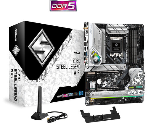 Περισσότερες πληροφορίες για "Asrock Z790 Steel Legend WiFi"
