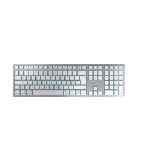 Περισσότερες πληροφορίες για "CHERRY KW 9100 SLIM FOR MAC (Ασημί/USB + Bluetooth)"