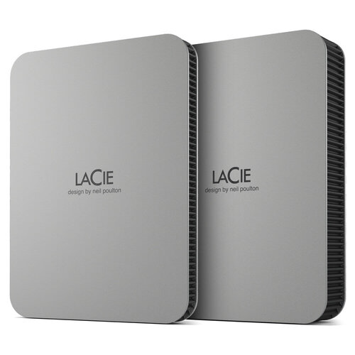 Περισσότερες πληροφορίες για "LaCie Mobile Drive (2022) (4 ΤΒ/Ασημί)"
