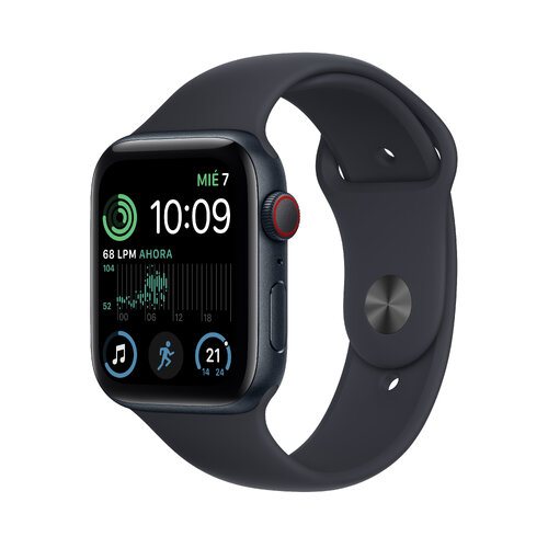 Περισσότερες πληροφορίες για "Apple Watch SE (44mm/Μαύρο/Αλουμίνιο)"