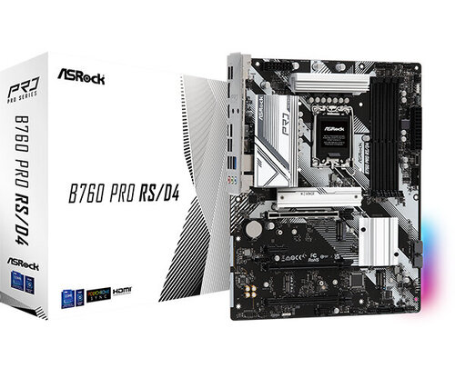 Περισσότερες πληροφορίες για "Asrock B760 Pro RS/D4"