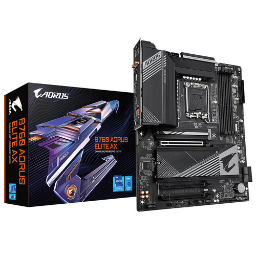 Περισσότερες πληροφορίες για "Gigabyte B760 AORUS ELITE AX (rev. 1.0)"