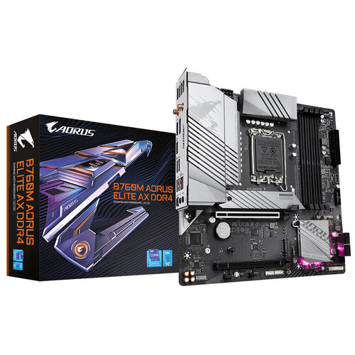 Περισσότερες πληροφορίες για "Gigabyte B760M AORUS ELITE AX DDR4"