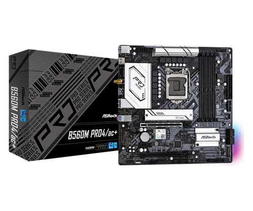 Περισσότερες πληροφορίες για "Asrock B560 PRO4/AC+"