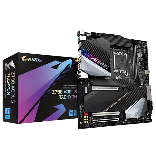 Περισσότερες πληροφορίες για "Gigabyte Z790 AORUS TACHYON"