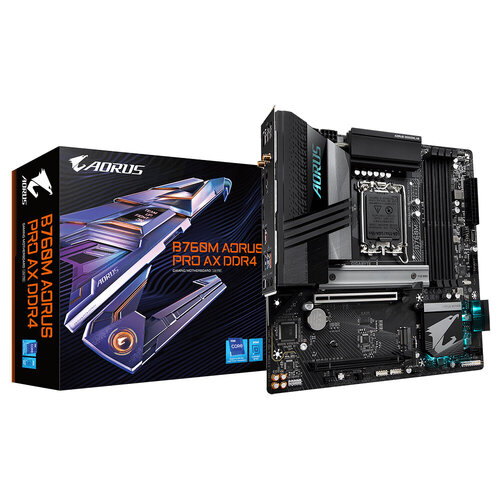 Περισσότερες πληροφορίες για "Gigabyte B760M AORUS PRO AX DDR4"