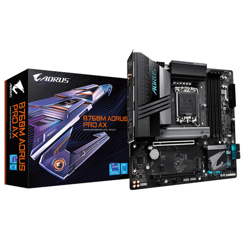 Περισσότερες πληροφορίες για "Gigabyte B760M AORUS PRO AX (REV. 1.0)"